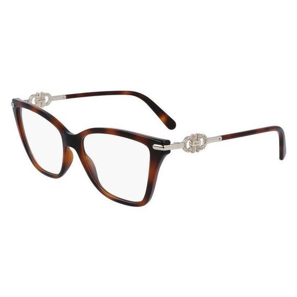 NEW Salvatore Ferragamo SF 2949R 240 Tortoise Eyeglasses 54/15/140